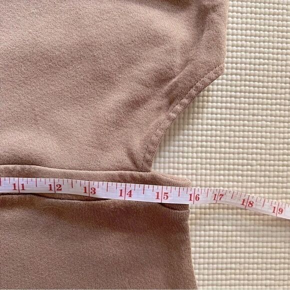 Anthropologie casual cotton sleeveless Barcelona Dress beige/taupe medium NWT - Picture 9 of 16